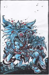 Kevin Eastman | Marvel – Demon Wars 2022 Cover Art Rough – Signed | Kevin Eastman