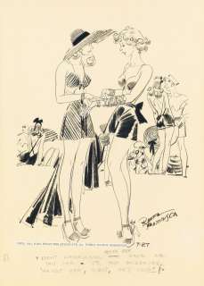 RUSSELL PATTERSON. "I don’t remember which boy gave me this one. It’s just engraved ’hands off, girls, he’s mine!’" | Swann Galleries