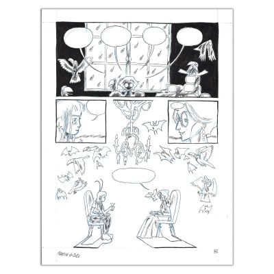 Martin Robic | Une Fête Sans Fin - Page originale 146 | Achetez de l’Art