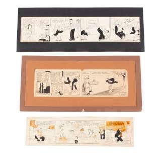 THREE ORIGINAL 1932-1942 COMIC STRIPS | misc / divers