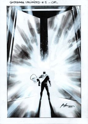 Rafael Albuquerque | Superman Unlimited #5 Cover | Essential Sequential