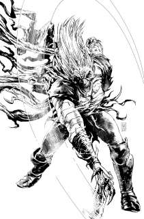 Valerio Giangiordano - King in Black #1 Knull Cover