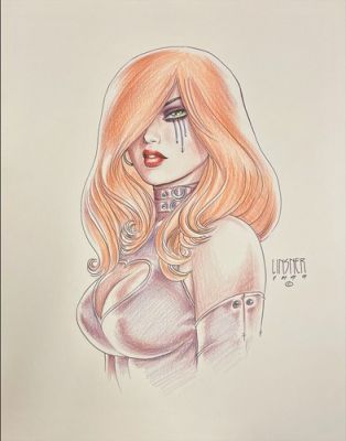 Dawn by Linsner Sirius Image original comic art | eBay Europe (Buy It Now)