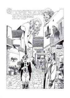 Alessio Fortunato - Manifesto per Comics Zone 2016