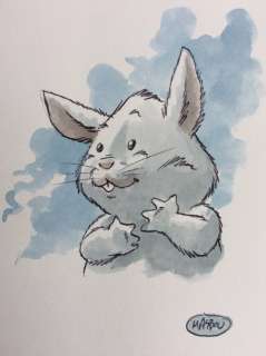 Masbou | Dessin original en couleurs directes | Catawiki