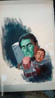 Antonio Bernal Romero Portada original Terror 39 x 25 (autor portadas capitan trueno)