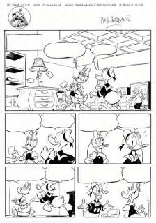Heymans, Bas - Original pages (p. 1-4) D2015-225 - Donald Duck - Undo it yourself - (2016) | Catawiki