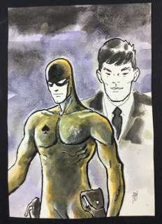 Babini, Stefano - original illustration, Asso di Picche for "Pratt Day" | Catawiki