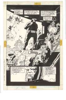 Mike Mignola - Cosmic Odyssey #1 p9 (Splash - Signed - Large Art)