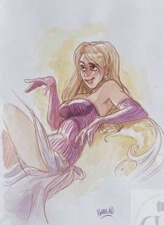 lot 270 - Barbucci/EkhÃ¶. Dessin original qui illustre la belle…