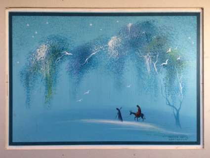 Lamsweerde, Frans van - Original design for Christmas card - [1960s] | Catawiki