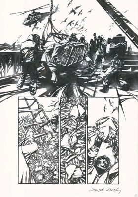 Danijel Zezelj | Starve, issue 06 planche 04 | Galerie Glénat