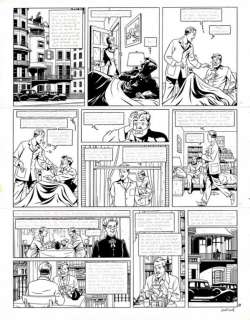 Lot #66 | Juillard. Planche originale Blake et Mortimer | BDEnchères