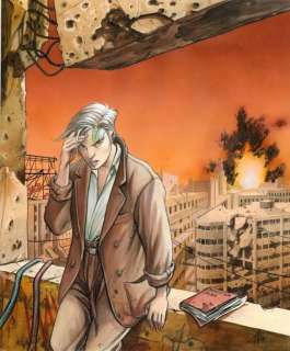 Lot #325 | Griffo. Couverture originale Samba Bugatti | BDEnchères