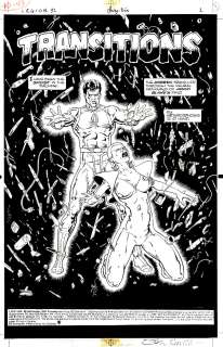 Barry Kitson, Robin Smith - L.E.G.I.O.N. ‘92 #46 Splash (What‘s That Thing Doing in Captain Comet‘s Head?) 1992