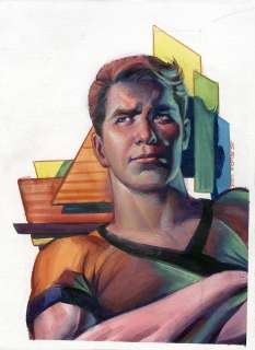 Steve Rude | Nexus Unmasked (Horatio) Watercolor | Steve Rude