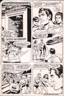 Bob Smith, Kurt Schaffenberger | Super Friends #32 P.10 - Super Friends Arrive At the Wayne Building - Signed - 1980 | Anthony’s Comic Book Art