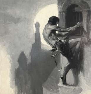 J. Allen St. John (American, 1872-1957) | The Chessmen of Mars (Final Interior Plate, p. 350), c. 1922 | Shasta/Phoenix