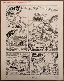 Hachel, Hubert - Planche originale (p. 7) - Papa Talon - Les aventures de Papa Talon - (1975) | Catawiki