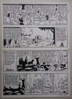 Studio Vandersteen - Originele pagina (p.16) - Suske en Wiske - De koning drinkt - (1970) | Catawiki