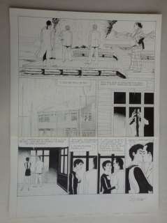 Renaud - Originele pagina (p.28) - Jessica Blandy 8 - Zonder wroeging, zonder spijt - Formaat: 36 x 49,5 cm. - (1992) | Catawiki