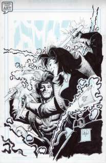 Whilce Portacio | Gambit 4 Cover | Panel Page Art