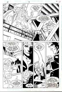 Dan Jurgens Rick Burchett - Justice League America #70 Half-Splash (Funeral For a Friend Prelude) 1St Heroic Superman Image After His Death!) 1992