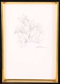 CRISSE (1958) Illustration érotique. Mine de plomb sur… | Boissinot & Tailliez