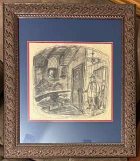 CHARLES ADDAMS Original Pencil Charcoal PUBLISHED Art ‘HOW TO KILL A RICH UNCLE‘