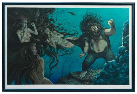 [ILLUSTRATION ART]. PARKS, Phil. Das Rheingold: Alberich an... | Potter & Potter