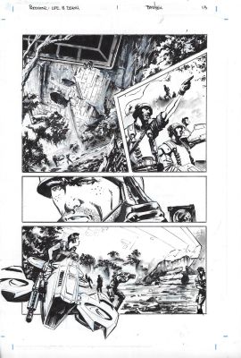 Brian Thies | Predator Life And Death Issue 01 Page 13 | Splash Page