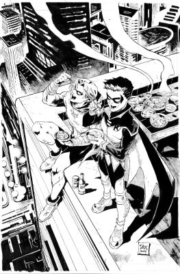 Dexter Soy | Robin #14 Cover Issue 14 Page Cover | Next Comic Art