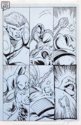Rob Liefeld | Youngblood 1 Page 27 | Panel Page Art