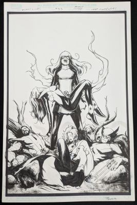 Lee Garbett | Uncanny X-Men #33 - Variant Cover - Original Art | Lee Garbett