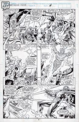 Paul Ryan | Fantastic Four 364 Page 4 | Panel Page Art