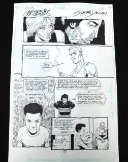 Preacher Original Comic Art Issue #9 Page 15 - Signed | Bodnars Auction