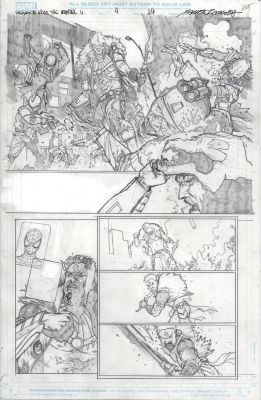 Marcelo Ferreira | Predator Kills the Marvel Universe Issue 04 Page 14 | ComiConArt
