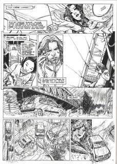 LAVAL NG - Planche originale 8 de BALADE AU BOUT DU MONDE - Cycle 4