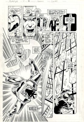 Paul Abrams Rodney Gates | Prototype - 1995 Ultraverse / Malibu Issue 18 Page 16 | Catskill Comics