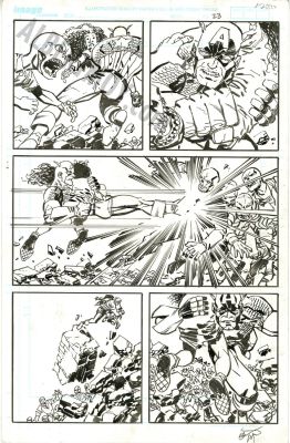 Erik Larsen | Captain America: the End Issue 1 Page 23 | Albert Moy