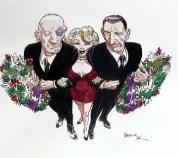 Boucq | Â« San Antonio Â». Gouache couleurs sur papier fort pour la couverture | Tessier Sarrou