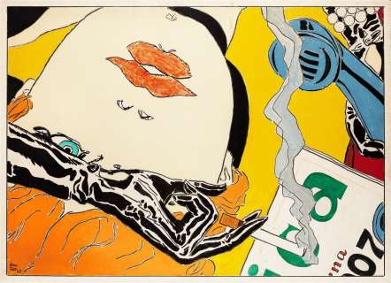 Pratt Hugo - "La Telefonata", 1965 | Urania Casa d’Aste