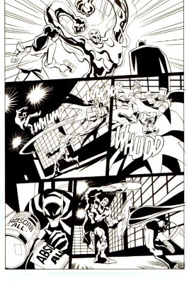 Christopher Jones | Batman Strikes #14 P 19 (Batman Battles Clayface!) 2004 | Romitaman