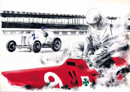 GUIDO CREPAX - L’Alfa Romeo di Nuvolari | Little Nemo