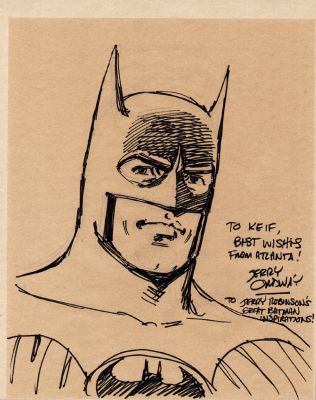 Jerry Ordway | Batman - (Michael Keaton) Pinup (1989) | Romitaman
