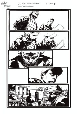 Von Randal | All New Spider-Gwen Ghost Spider Issue 5 Page 6 | Next Comic Art