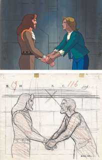 ULYSSE 31 DIC, 1978. Cellulos d’Ulysse et de Nérée sur leur décor original | Rossini