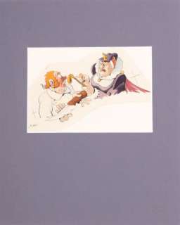 Calvo, Edmond-François Calvo ( 1892 - 1957 ) | "La belle au bois dormant" - Encres de couleur pour une… | Stanley’s Auction