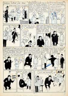 Tillieux, Maurice (1... | FÉLIX CONTRE YEN. Encre de Chine, crayon bleu pour... | Coutau Bégarie