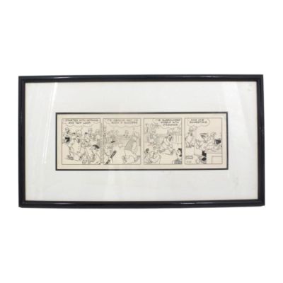 Lot 294 - 2 Chic Young "Blondie" Framed Comic Strips | misc / divers